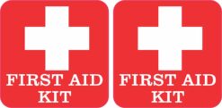 First Aid Kit Vinyl Stickers