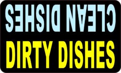 Clean Dirty Dishes Magnet