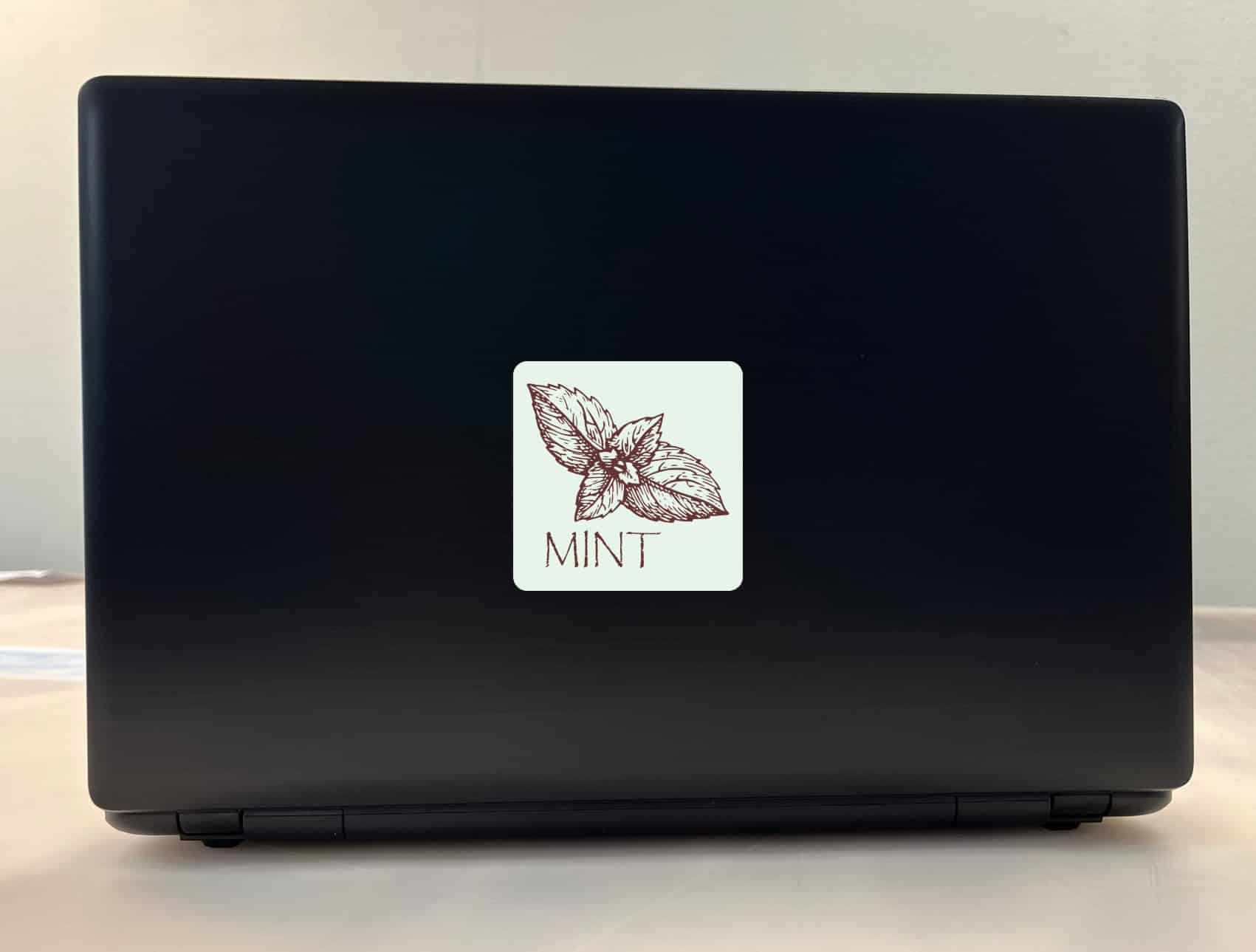 StickerTalk Mint Vinyl Sticker, 3 inches x 3 inches - Image 3