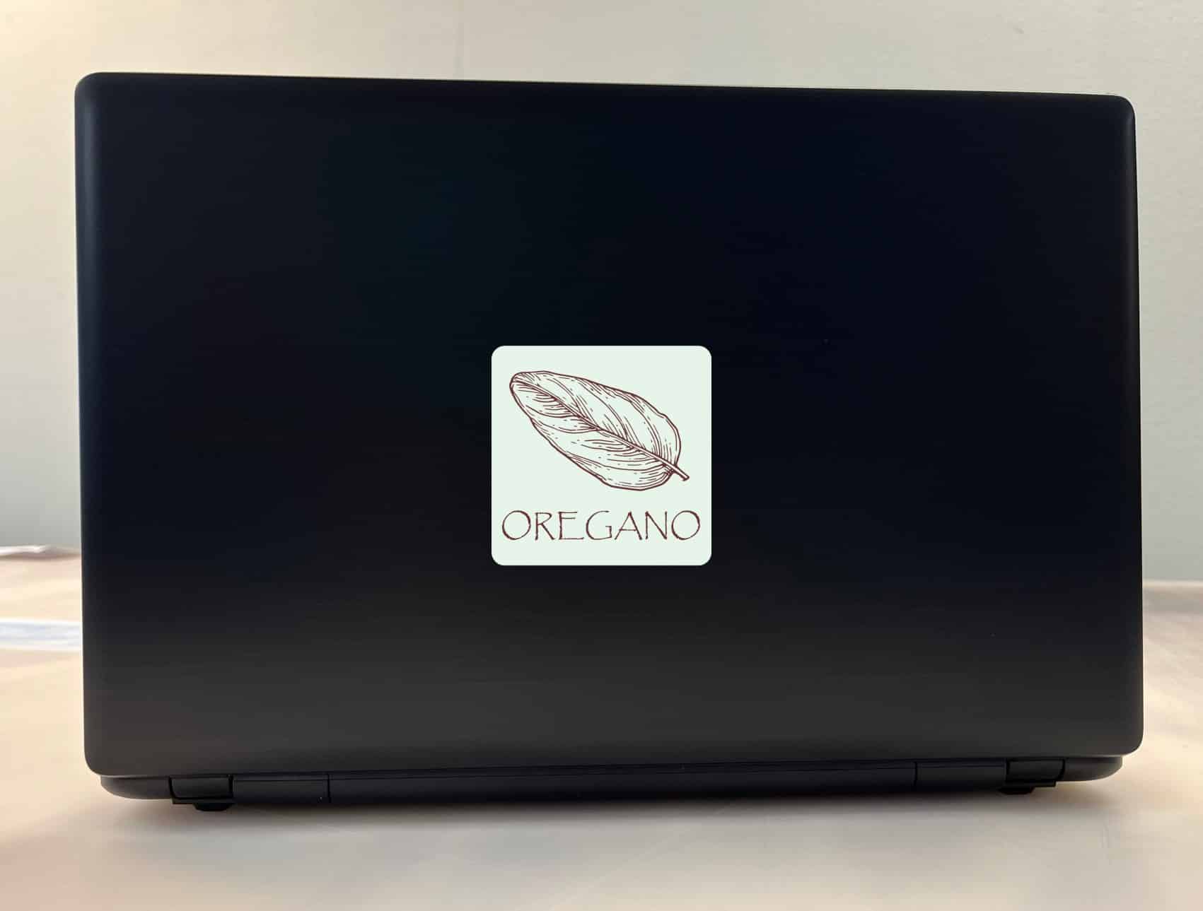 StickerTalk Oregano Vinyl Sticker, 3 inches x 3 inches - Image 3