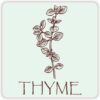 Thyme Vinyl Sticker