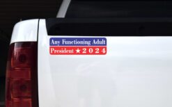 Any Functioning Adult President 2024 Magnet