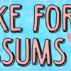 Blue I Break for Opossums Vinyl Sticker