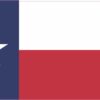 Texas Flag Vinyl Sticker