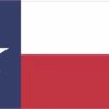 Texas Flag Vinyl Sticker