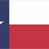 StickerTalk Texas Flag Magnet, 5 inches x 2.7 inches