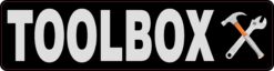Toolbox Vinyl Sticker