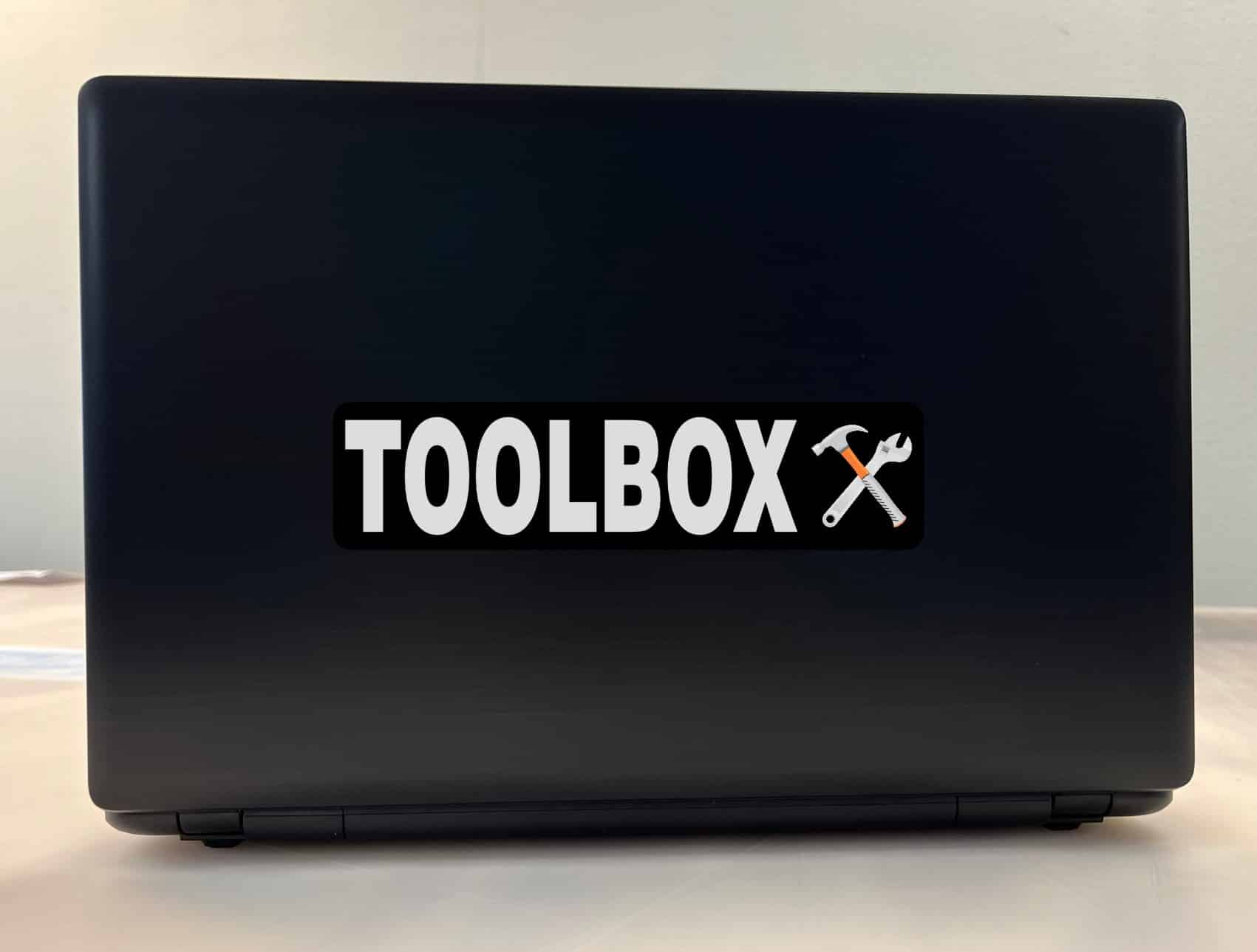 StickerTalk Toolbox Vinyl Sticker, 8 inches x 2 inches - Image 3