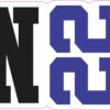 Blue Senior 2022 Vinyl Sticker
