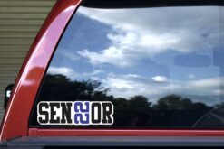 Blue Senior 2022 Vinyl Sticker