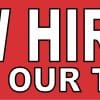 StickerTalk Join Our Team Now Hiring Magnet, 10 inches x 3 inche