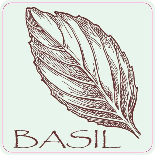 Basil Vinyl Sticker