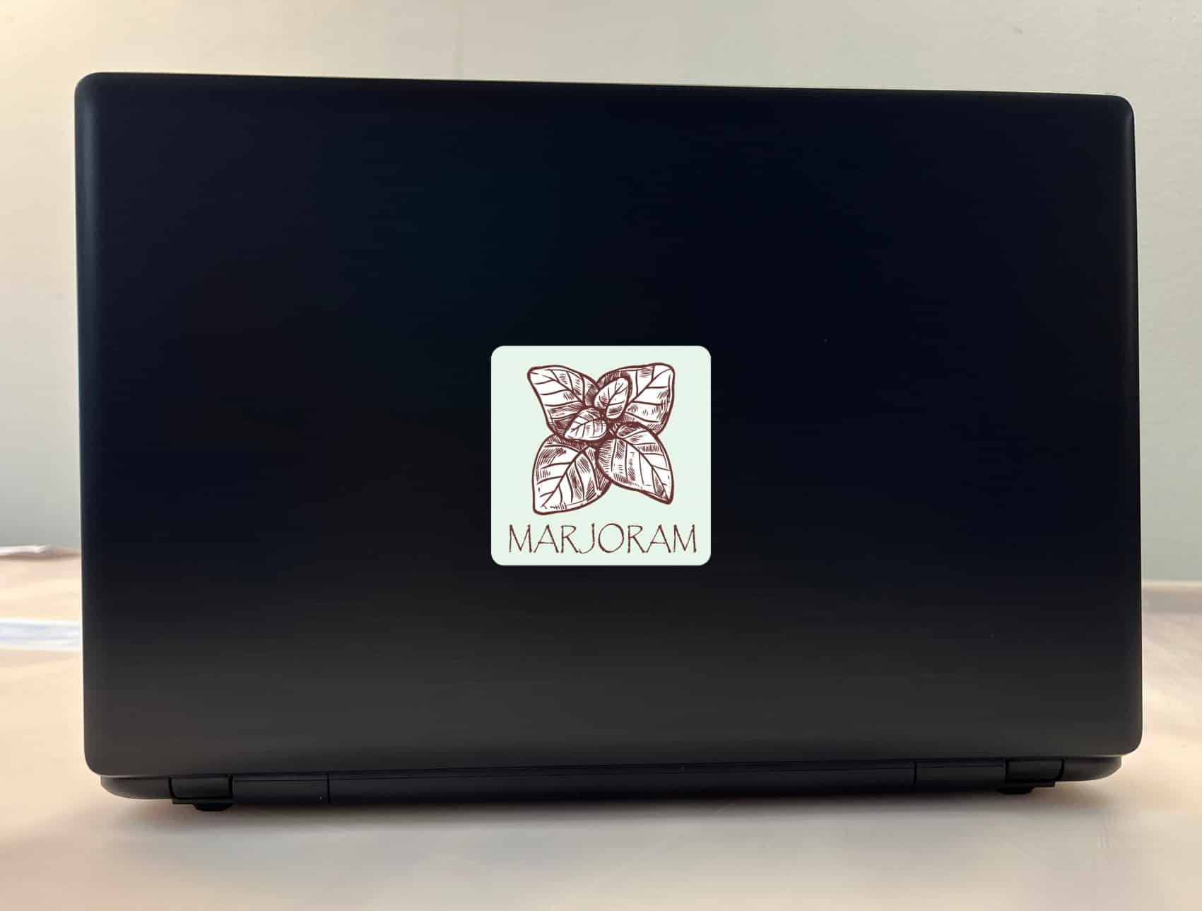 StickerTalk Marjoram Vinyl Sticker, 3 inches x 3 inches - Image 3