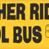 My Other Ride Is a School Bus Vinyl Sticker