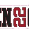 Maroon Senior 2022 Vinyl Sticker