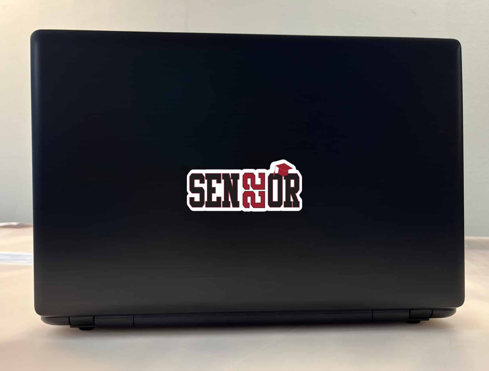 StickerTalk Maroon Senior 2022 Vinyl Sticker, 4 inches x 1.75 inches - Image 4