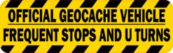 Official Geocache Vehicle Vinyl Sticker