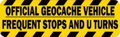 Official Geocache Vehicle Vinyl Sticker