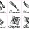 Garden Label Vinyl Stickers