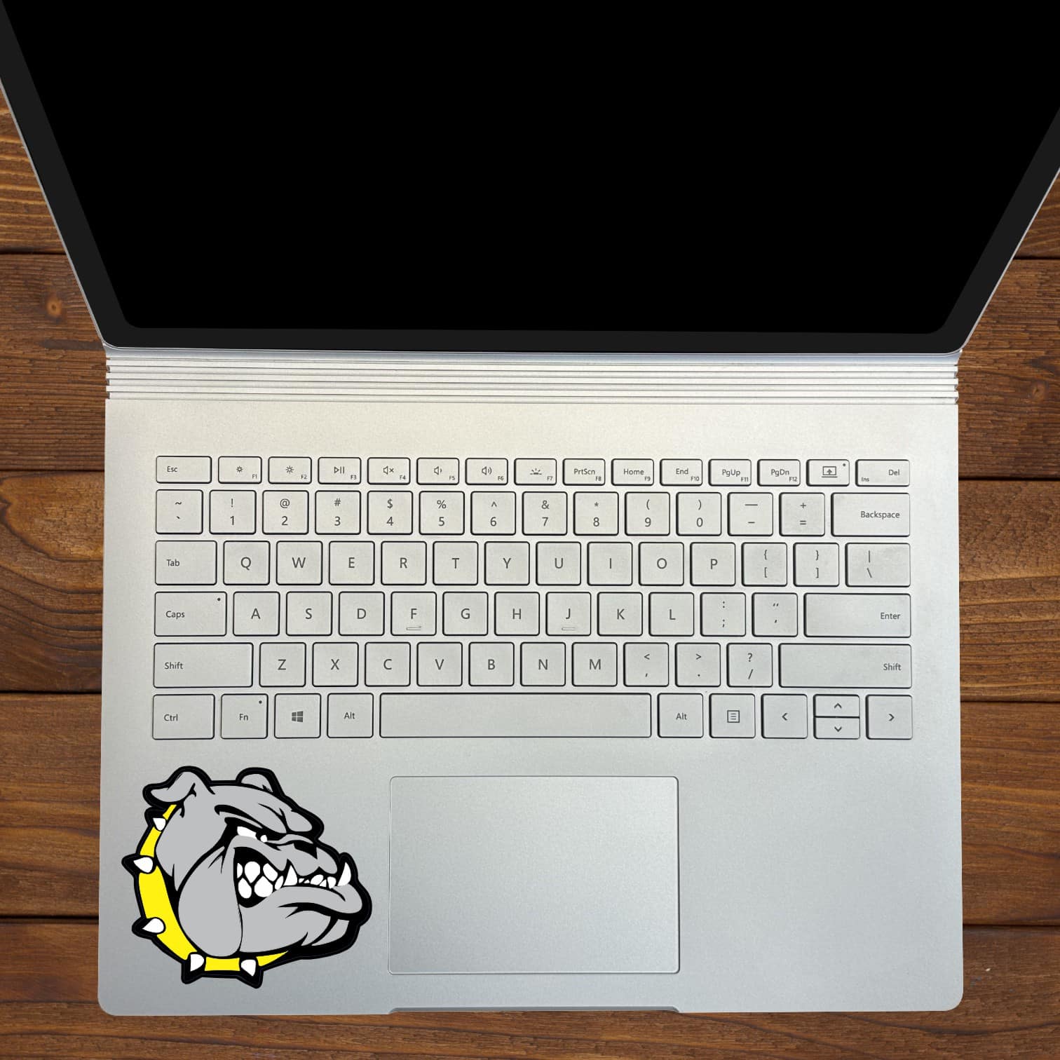 StickerTalk Right Facing Yellow Collared Bulldog Sticker, 3.5 inches x 3 inches - Image 5
