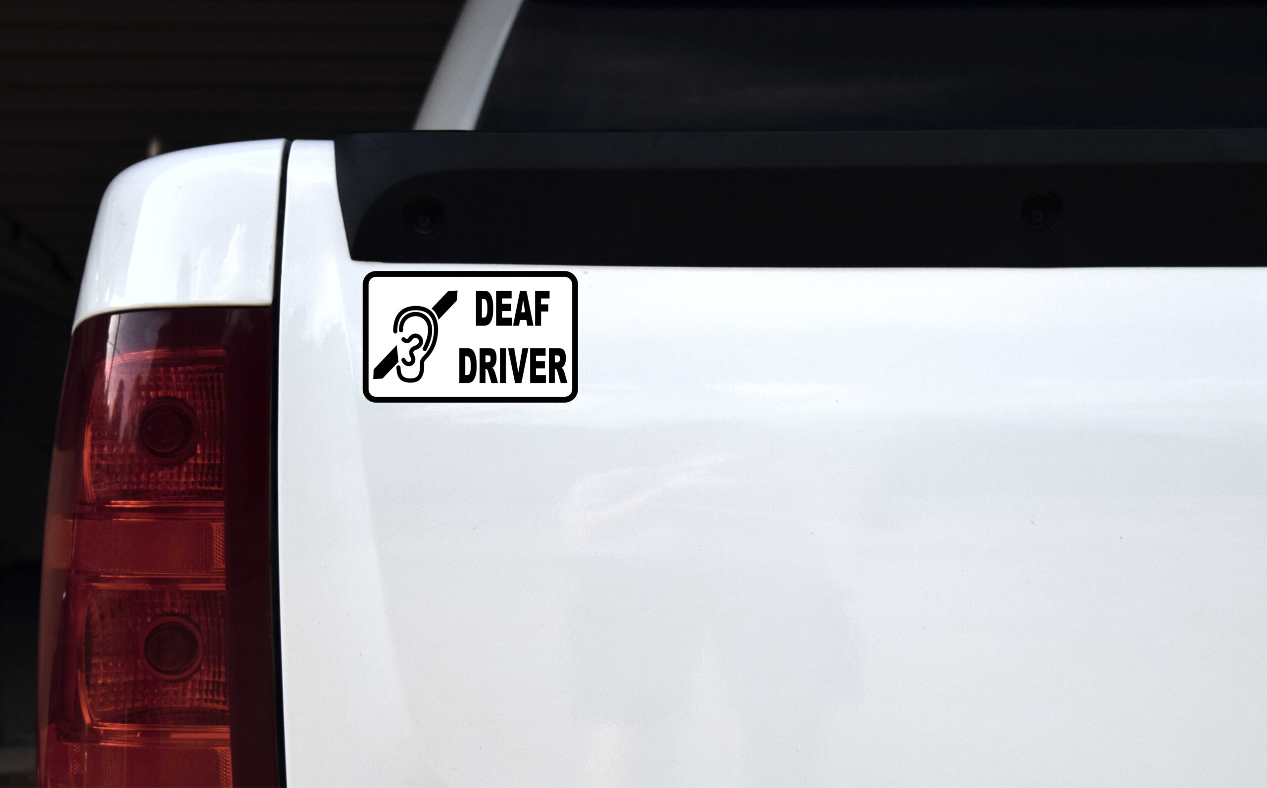 Deaf Driver Magnet