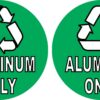 Aluminum Only Vinyl Stickers