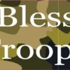 God Bless Our Troops Magnet