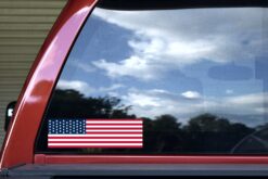 USA Flag Vinyl Sticker