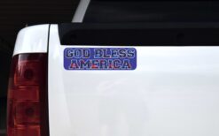 God Bless America Vinyl Sticker