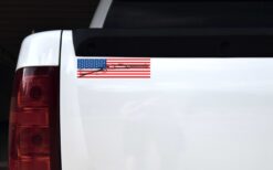 Rifle USA Flag Vinyl Sticker