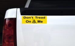 Gadsden Flag Dont Tread on Me Vinyl Sticker
