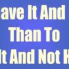 Better to Have It and Not Need It Gun Magnet