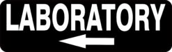 Left Arrow Laboratory Vinyl Sticker