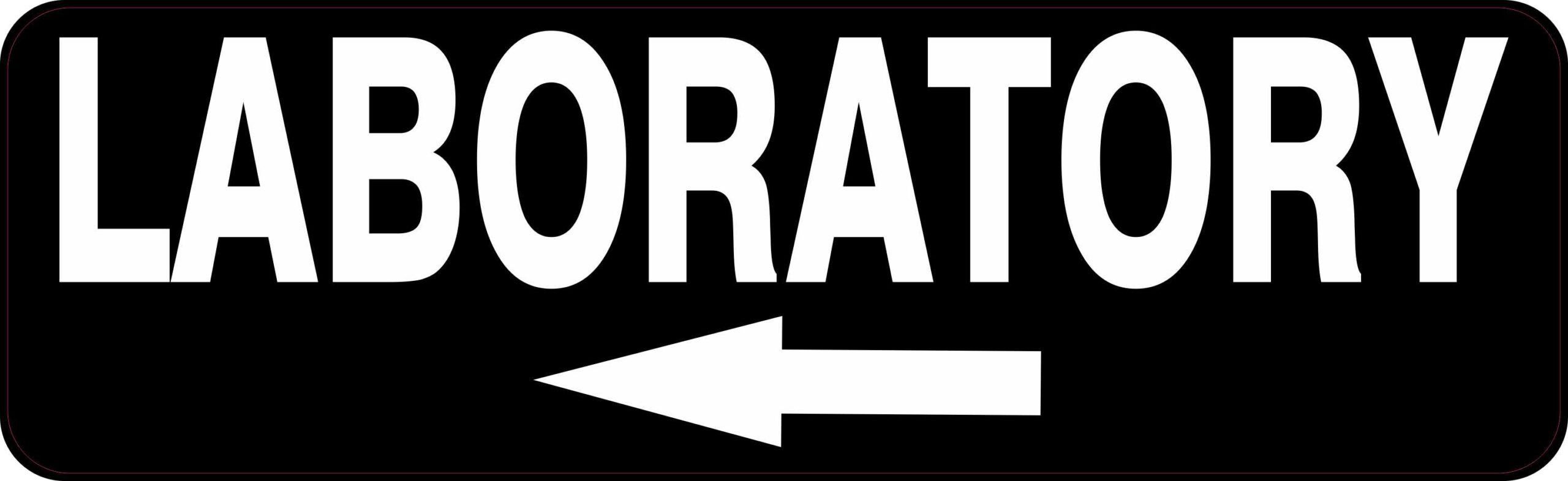Left Arrow Laboratory Vinyl Sticker