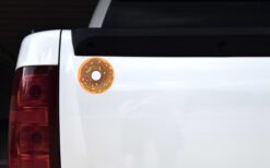 Chocolate Sprinkle Donut Vinyl Sticker