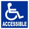 Wheelchair Accessible Vinyl Sticker