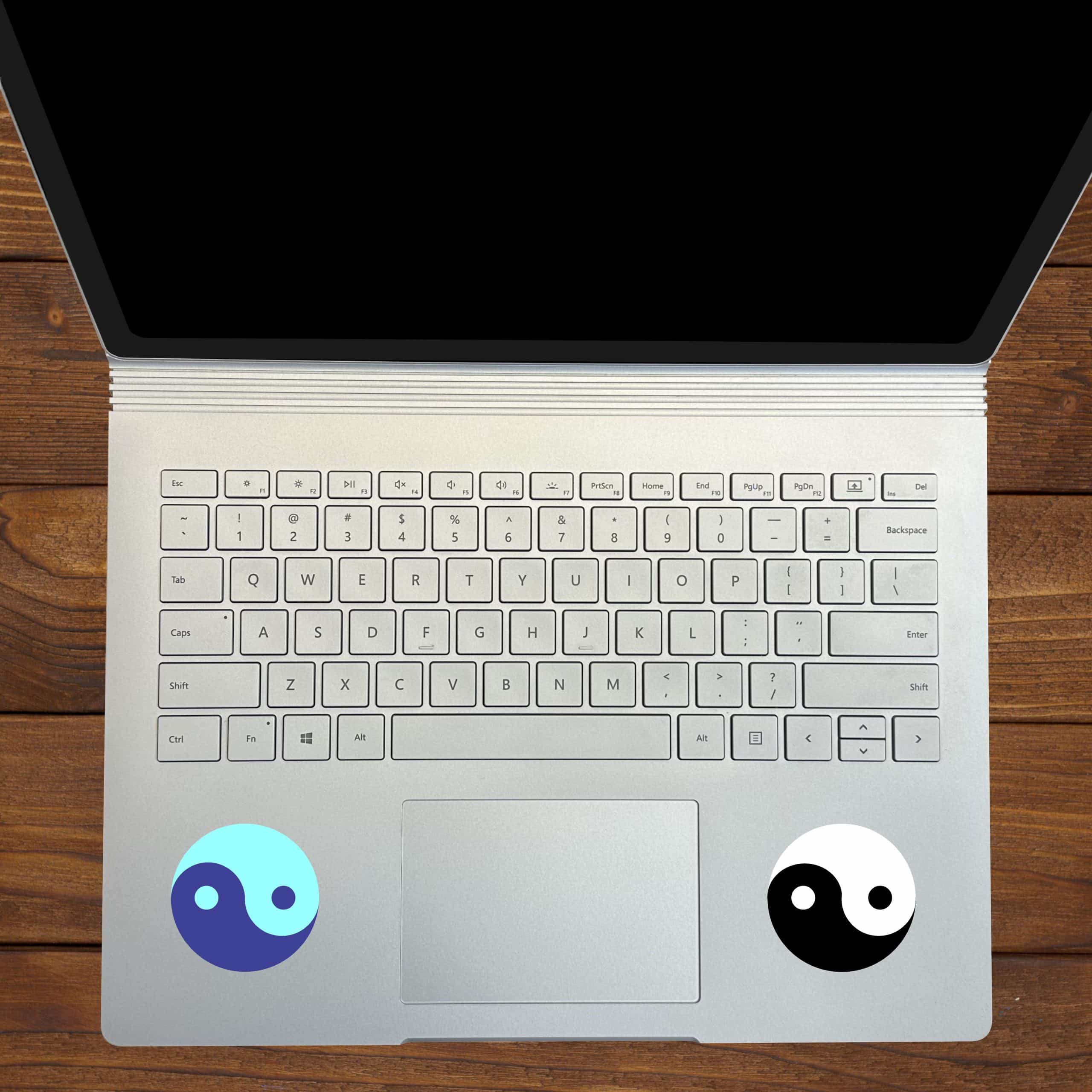 StickerTalk Yin Yang Vinyl Stickers, 1 sheet of 2 stickers, 2 in - Image 6