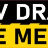 Number 1 TV Drama the Media Vinyl Sticker
