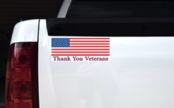 Thank You Veterans Vinyl Sticker