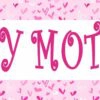 For My Mother Breast Cancer Ribbon Vinyl Sticker