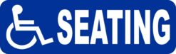 Wheelchair Seating Vinyl Sticker