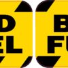 Bad Fuel Vinyl Stickers