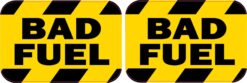 Bad Fuel Vinyl Stickers