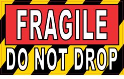 Do Not Drop Fragile Magnet