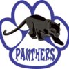 Blue Paw Panthers Vinyl Sticker