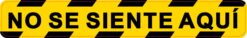 No Se Siente Aqui Vinyl Sticker