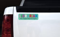 The Original Search Engine Librarian Vinyl Sticker