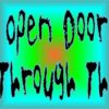 Teachers Open Doors but You Must Walk Through Vinyl Sticker