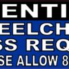 Allow 8 Feet Wheelchair Access Vinyl Sticker