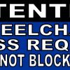 StickerTalk Wheelchair Access Required Magnet, 10 inches x 3 inc